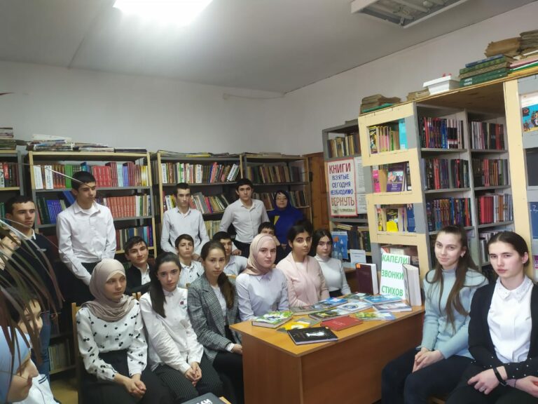 Конкурс стихов, посвящённый Всемирному дню поэзии провели работники филиала ЦТКНР с.Новый Хушет